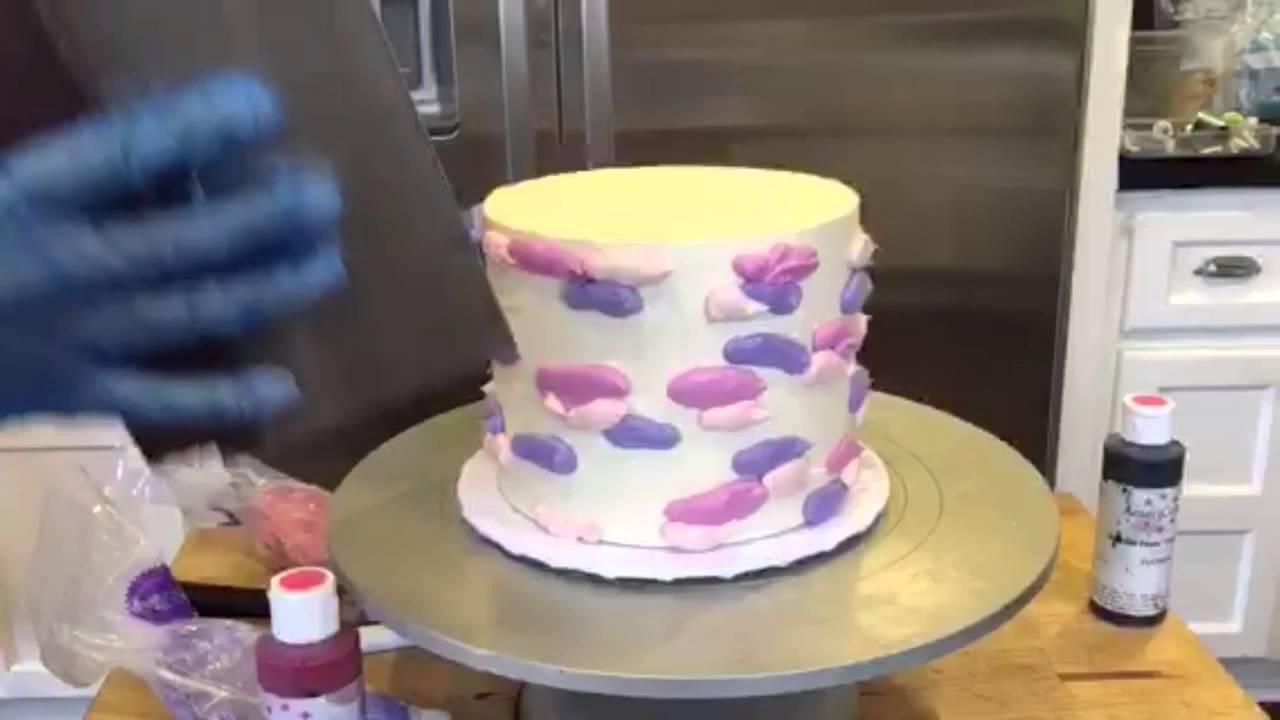 Watercolor Buttercream Tutorial