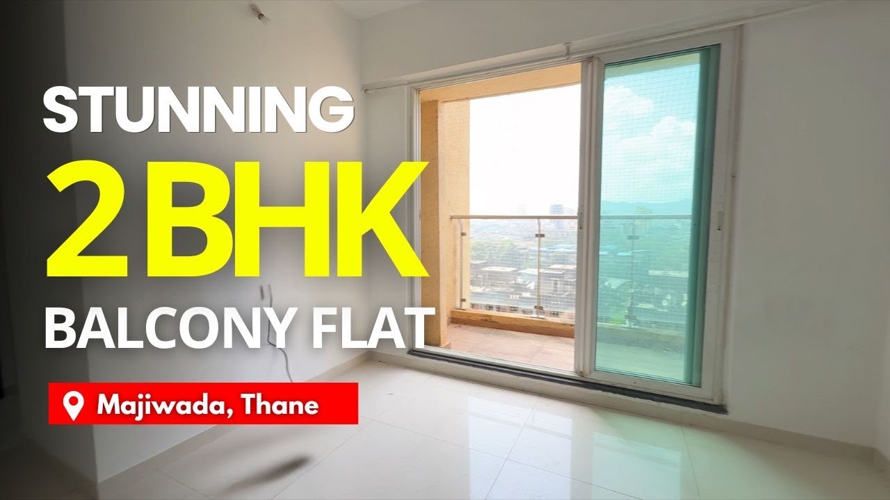 Stunning Semi Furnished 2 BHK Balcony Flat For Sale At Rustomjee Aurelia, Thane | Swagat Properties