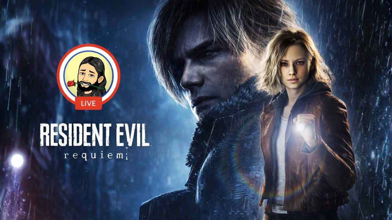 live de Resident Evil 9 Requiem - Cheguei em RC - 4 (Elden Ring amanhã) #residentevil9 #live