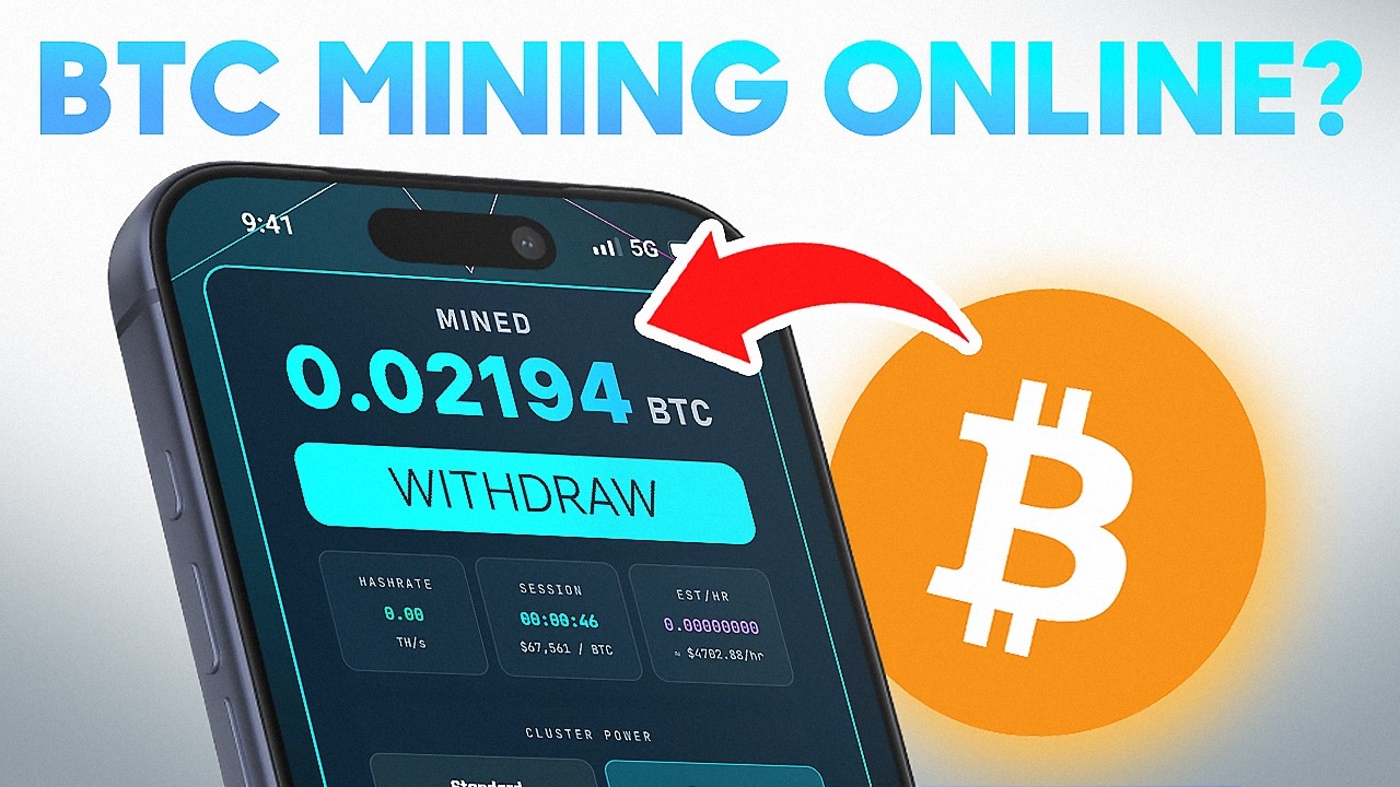 Bitcoin (BTC) Mining Online &mdash; How This BTC System Actually Runs