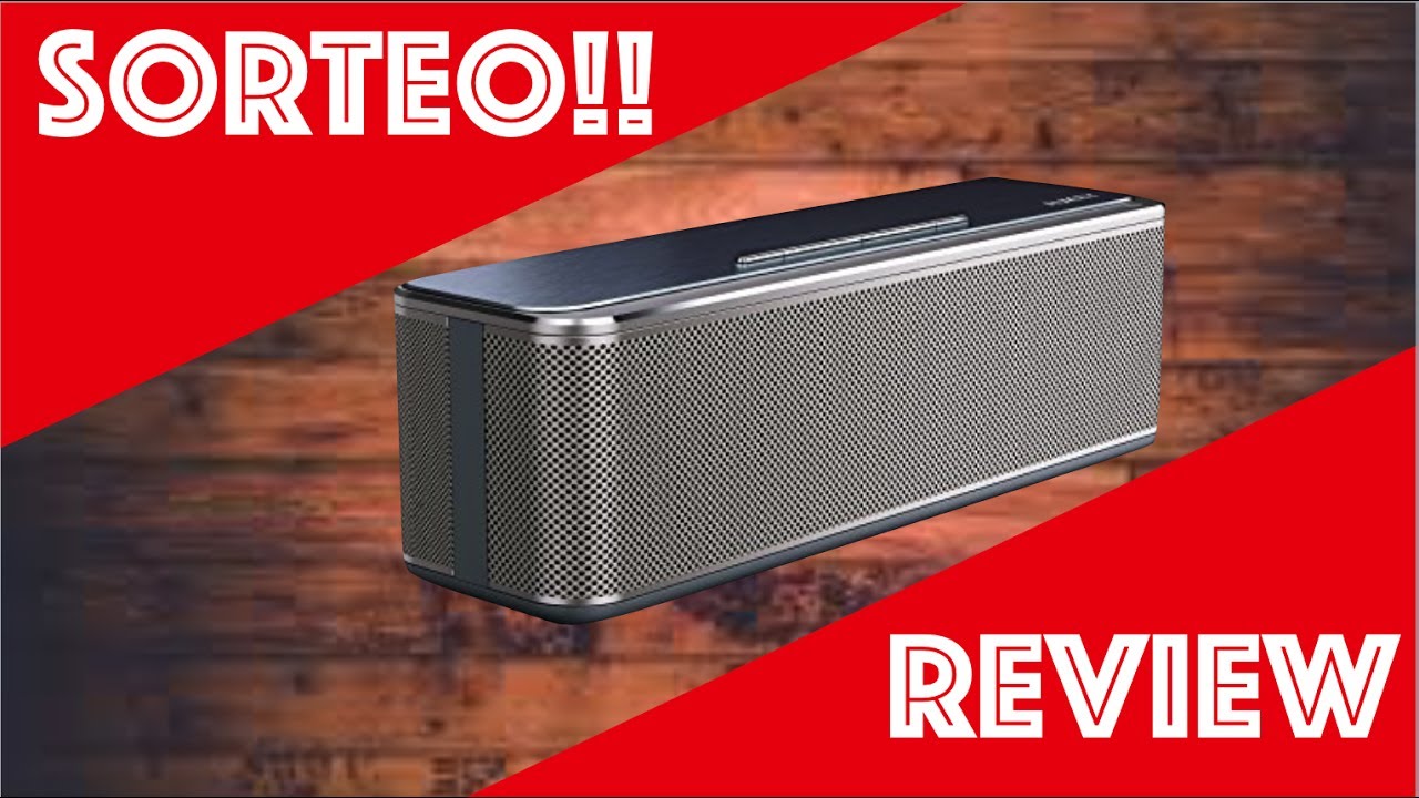 Review/Rese&ntilde;a 🔊 y Sorteo Altavoz 🎹  Aukey SK-S1🔊
