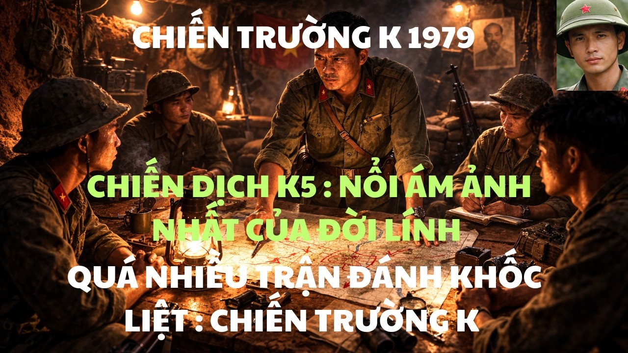 CHIẾN DỊCH K5 _NỖI ÁM ẢNH CỦA NGƯỜI LÍNH _ QUÁ NHIỀU TRẬN ĐÁNH KHỐC LIỆT :CHIẾN TRƯỜNG K
