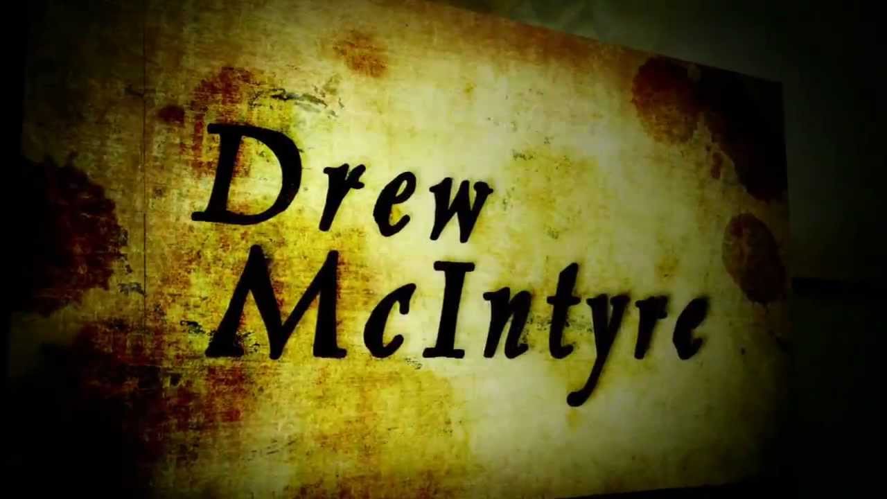 Drew McIntyre entrance video