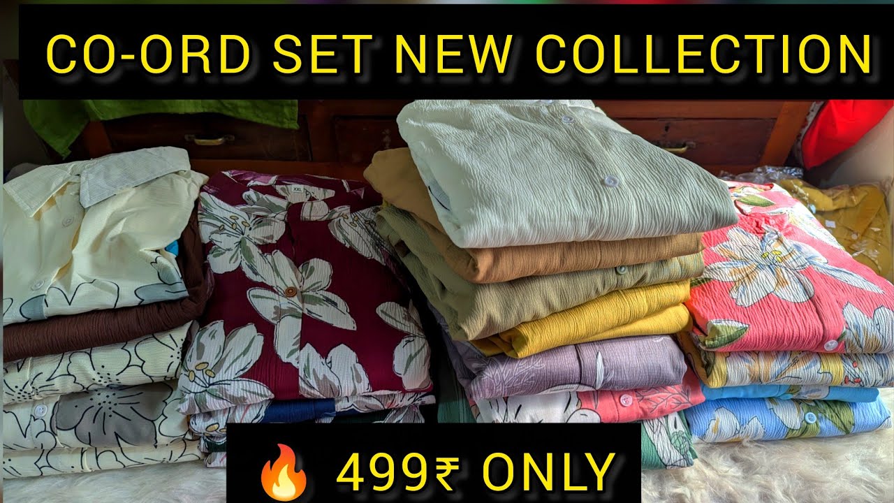 കോ-ഓർഡ് സെറ്റ്… വെറും ₹499 😍#coOrdSet #newcollection #499only #budgetfashion #trendingnow #fashion 