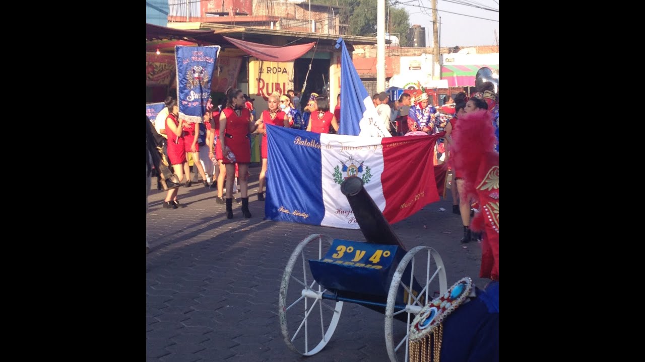 Carnaval de Huejotzingo 2019 Zuavos 3er barrio