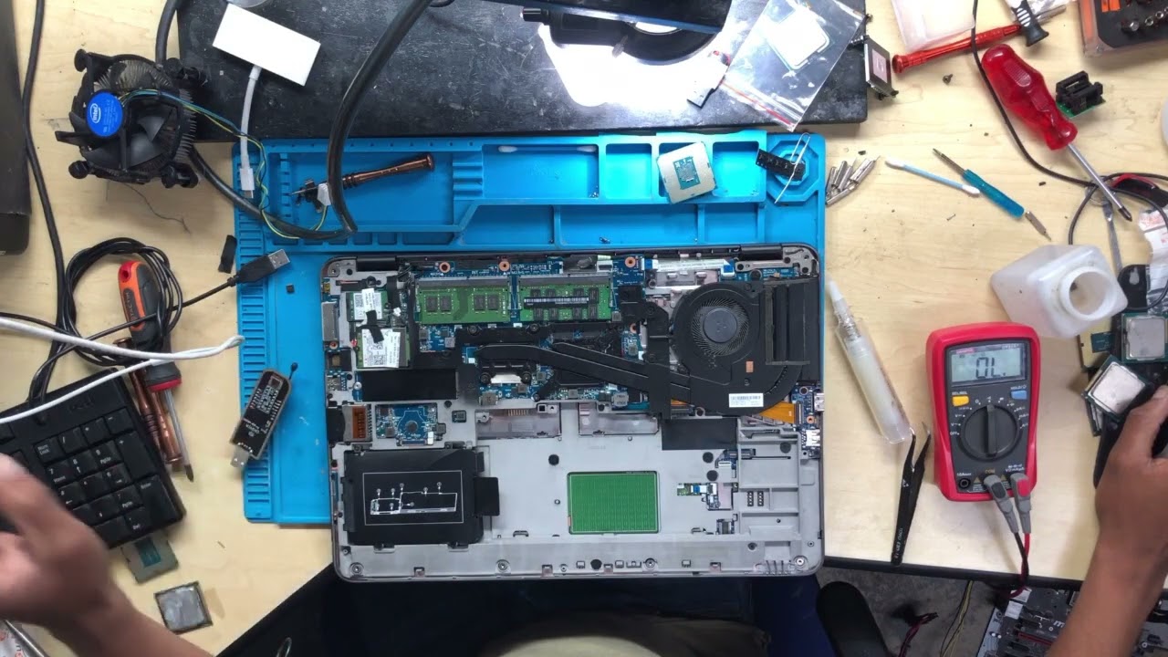 HP ZBOOK 15u G4 BIOS PASSWORD REMOVAL USING RC UNLOCKER