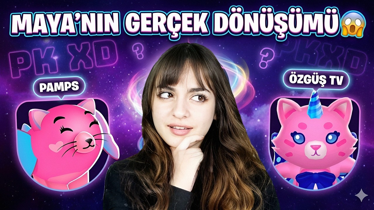 PK XD MAYA’NIN GERÇEK DÖNÜŞÜMÜ ORTAYA ÇIKTI 😱 | PAMPS MI, ÖZGÜŞ TV PETİ Mİ? | ÖZGÜŞ TV