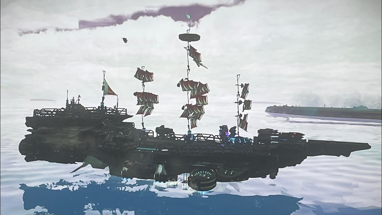 My pirate ship i built in NMS