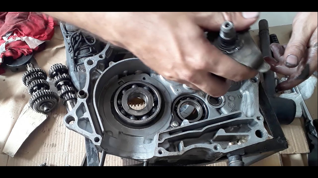 como armar crank o pedal de encendido nkd 125