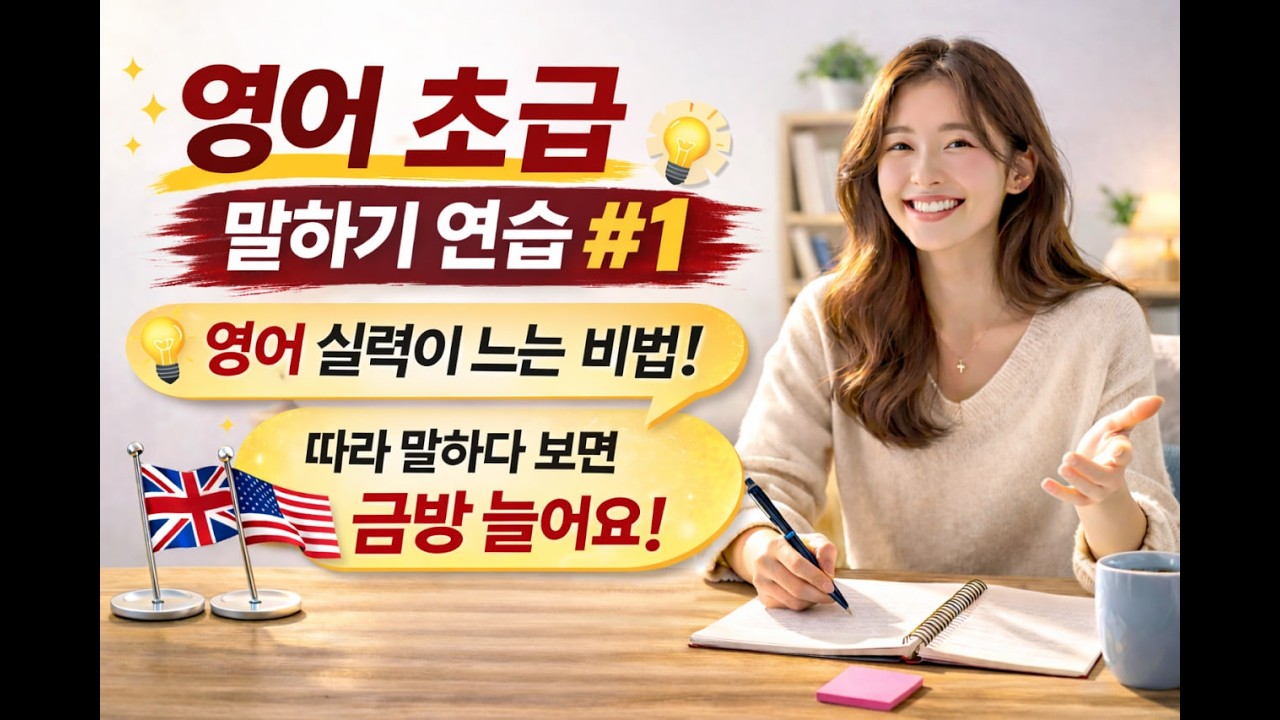 영어초급말하기#1(일반동사 평서문)