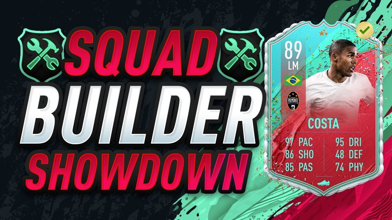 FIFA 20 SQUAD BUILDER SHOWDOWN LOCKDOWN! FUT BIRTHDAY COSTA! FIFA 20 ULTIMATE TEAM