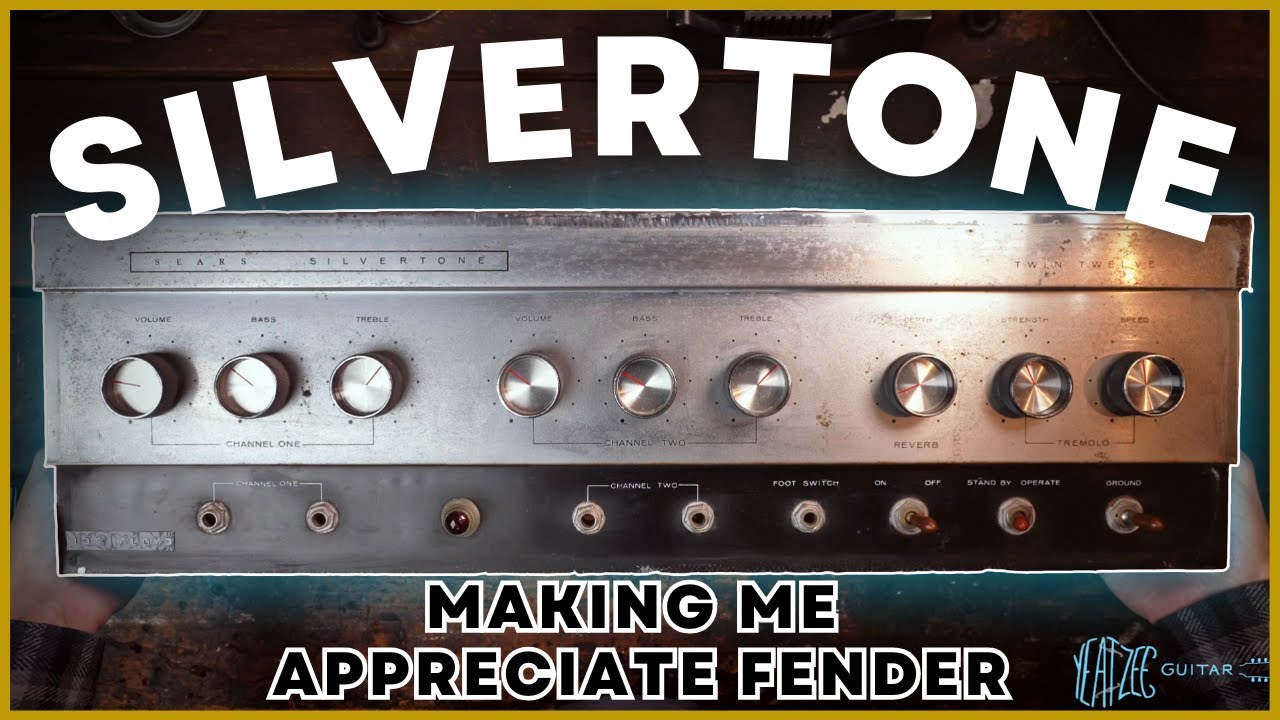 Oof... 1 of the amps of all time... | Silvertone Twin Twelve Model 1484 Repair Pt.1