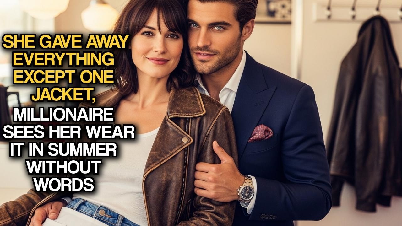 She Gave Away Everything Except One Jacket, Millionaire Sees Her Wear It In Summer Without Words