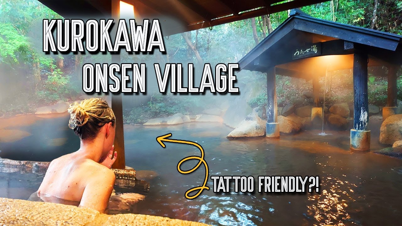 Traditional Ryokan Hotspring Hotel - Aso's Volcanic Onsen Village, Kurokawa!