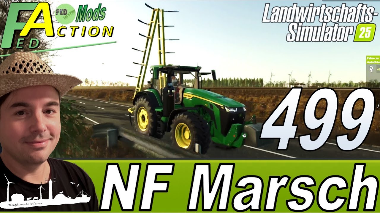 LS25 🚜 499 NF Marsch 4fach Großer Pflugauftrag muss sein #landwirtschaftssimulator25 #letsplay