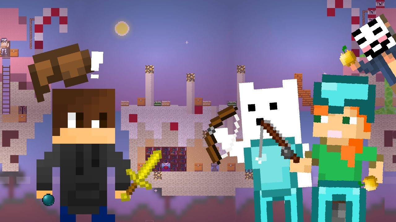 Mine Blocks: SnowyLand 1.2.1 - SkyWars Candy