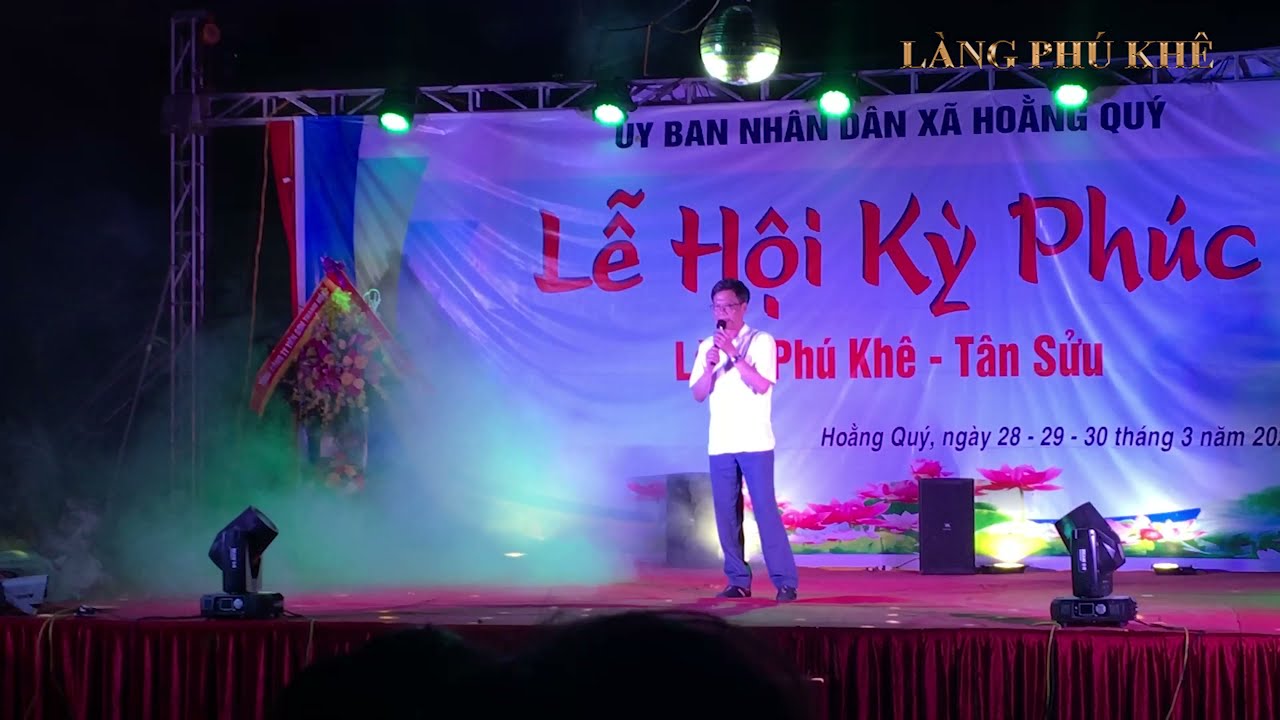 Inaugurate festival Phu Khe village, at night | Đêm văn nghệ hội làng Phú Khê tháng 02 âm lịch 2021