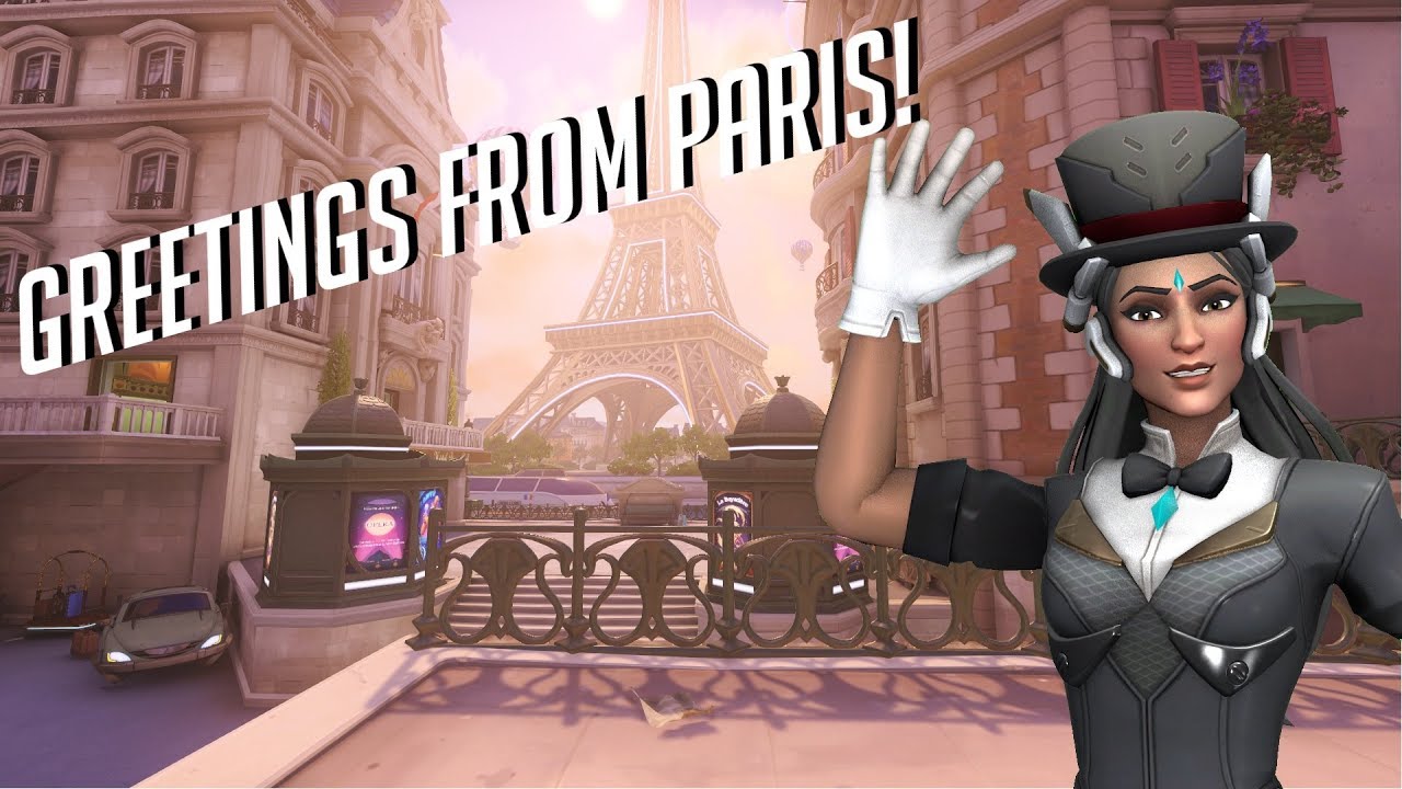 Symmetra is a Beast in the New Paris Map! | Overwatch PTR Gameplay