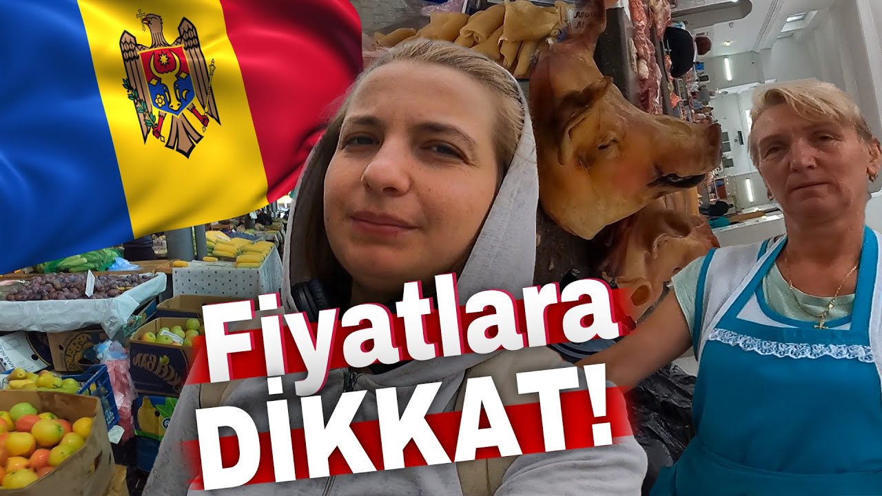 Moldova’da İLGİNÇ E*T PAZARI ve Pazar Fiyatları 🇲🇩