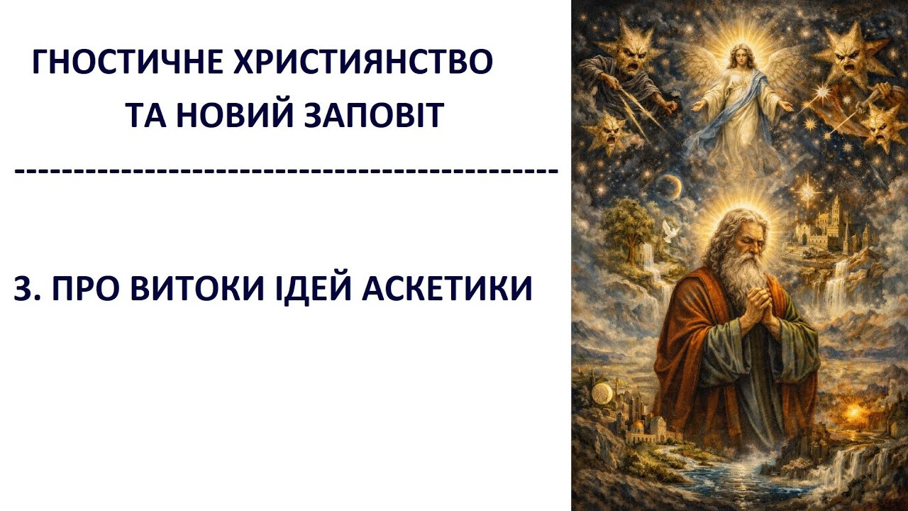 #3 Про витоки ідей аскетики