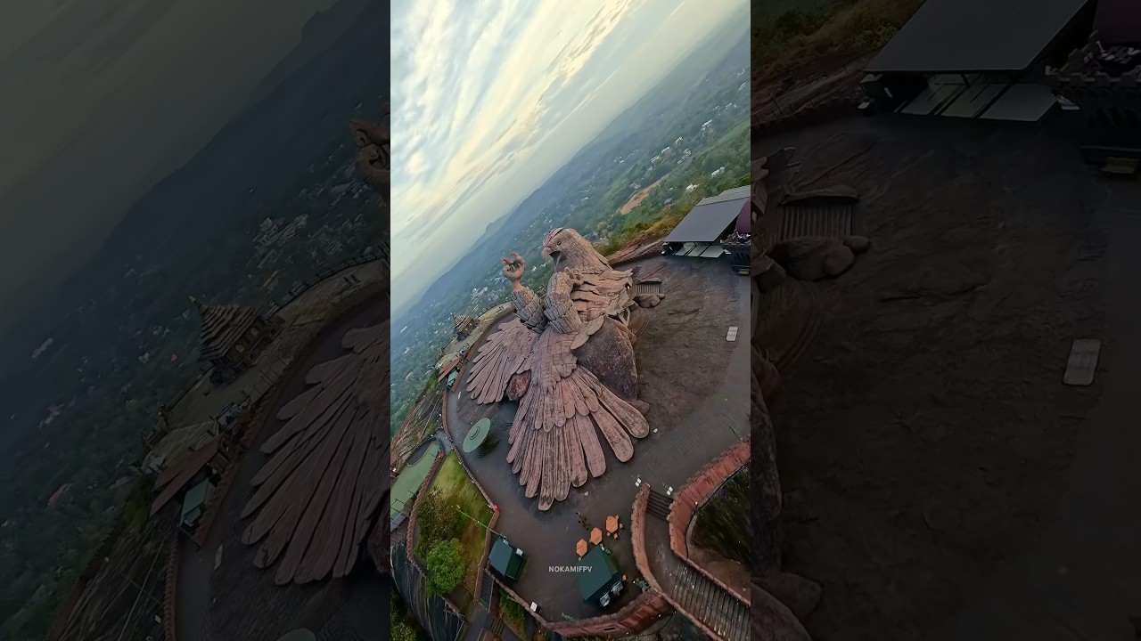 Jadayu fpv drone view #jadayu #ramayan #honor #keralatourism #fpv #dronesport #fpvracing #nokamifpv