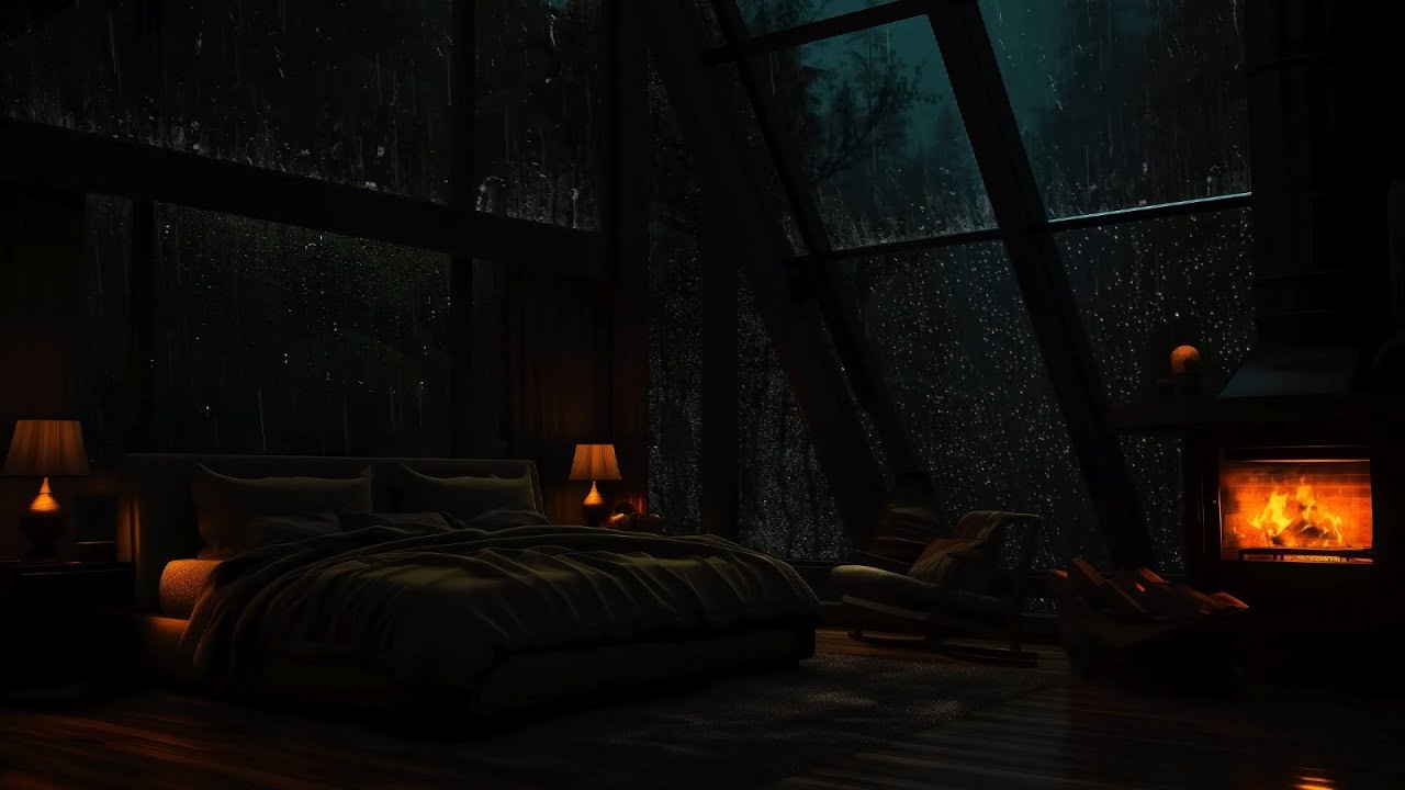 Sleep With Extreme Rain & Thunder ⚡ | Fall Asleep to Violent Storm