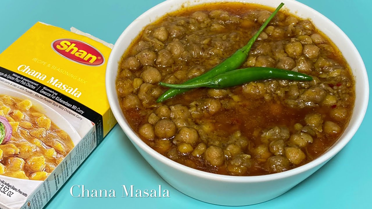 Most Scrumptious Chana Masala | Shan Chana Masala Recipe | Punjabi Chole | Restaurant Style Chole