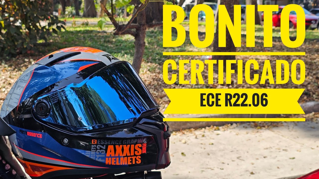 EL CASCO MAS BARATO Y SEGURO (axxis fenix)