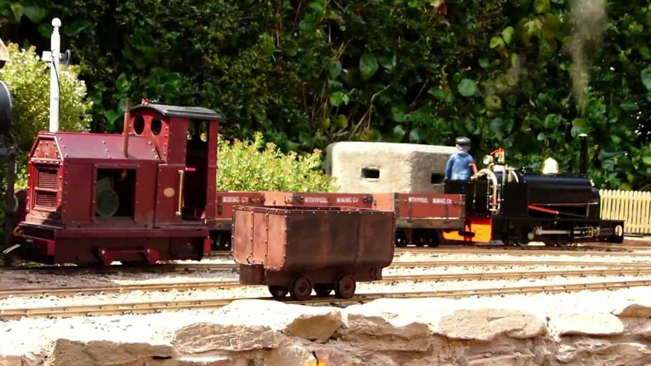 Barle Valley Light Railway Revisited-Accucraft 7/8ths Hunslets And More