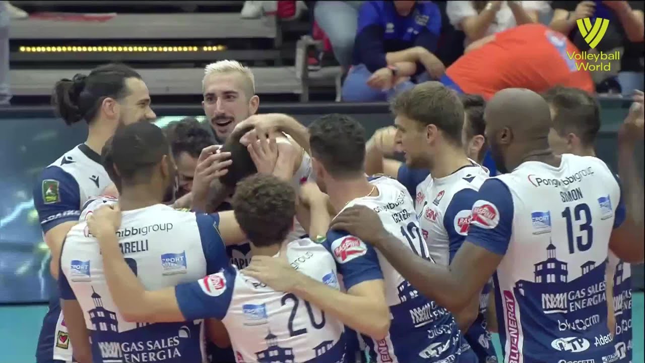 Gas Sales Bluenergy Piacenza vs. Itas Trentino - FIVB - SuperLega - Match Highlights