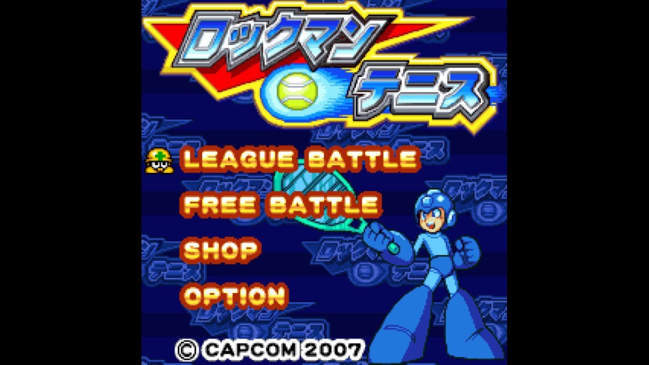 Rockman Tennis (Mega Man Tennis) Keitai Capcom 2007 Full Game