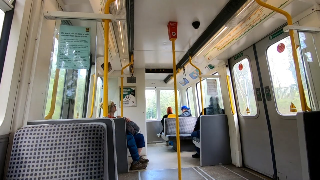 Tyne & Wear Metro Ride - Millfield to Newcastle Airport | 19/04/24
