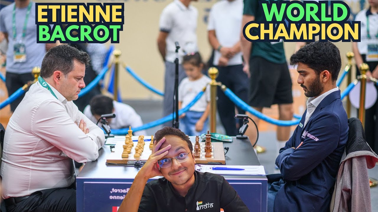 When the World Champion puts his trust in Caro Kann | Bacrot vs Gukesh | Grand Swiss 2025