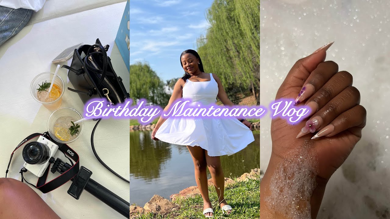 Vlog: Birthday Maintenance | new wig, nails, facials EVERYTHING! || Chantal M