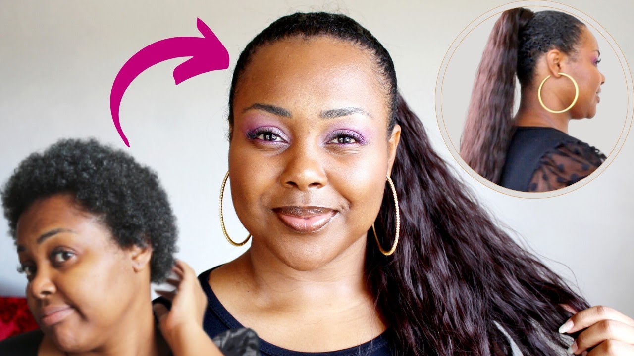 PASSO A PASSO: COMO ALONGAR O CABELO CURTO 4A APÓS O Big Chop em poucos minutos + Boca das Gringas