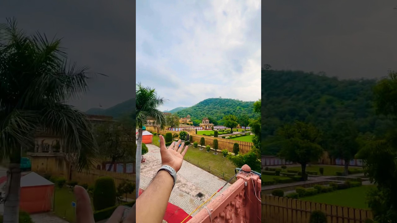 View From old Govind Dev ji Temple in jaipur 😍 #govinddevji #janmashtami #happyjanmashtami #travel