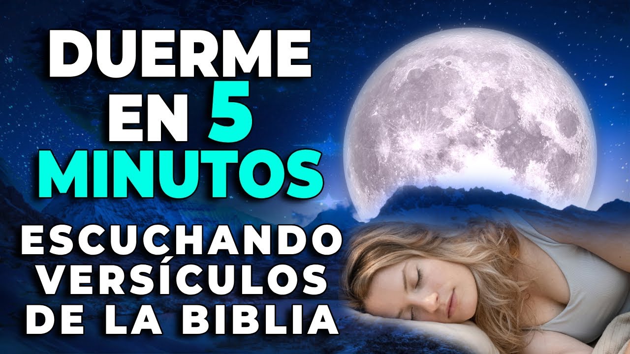 😴🙏 Salmos y versículos Bíblicos para Dormir | Biblia Hablada | Duerme escuchando la Palabra de Dios