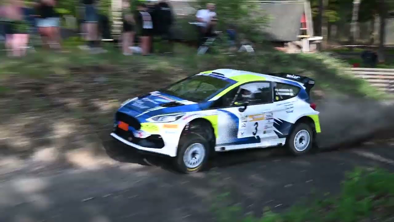 SSR 2023 - Rally-SM - Actionklipp från SS 1 - PG, Flodin, Åhlin mfl.