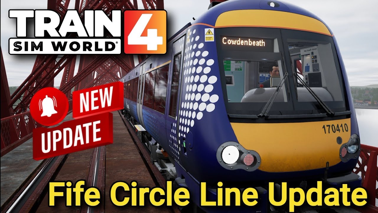 Fife Circle Line Update | Train Sim World 4 | TSW4 | Xbox Series S |