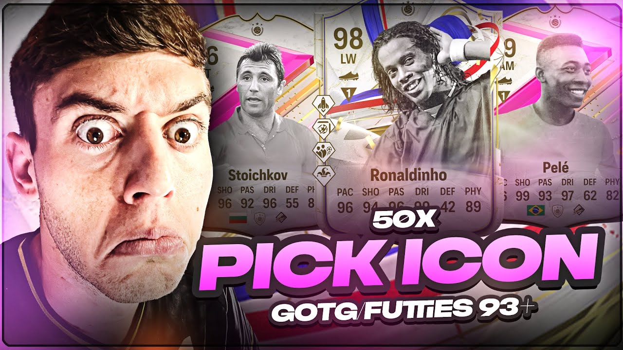 50x 1 di 3 PICK ICON GOTG/FUTTIES 93+ 🎁 [FC 24 PACK OPENING]