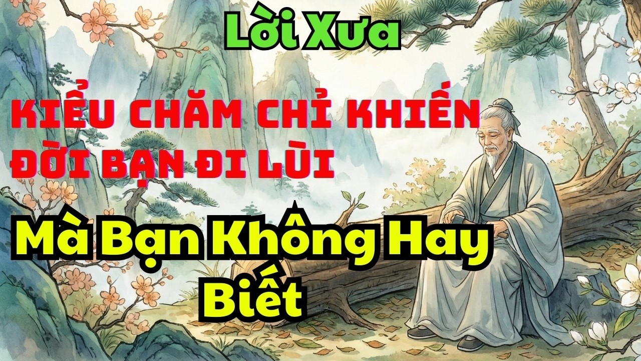 Lời Xưa: Kiểu Chăm Chỉ Khiến Đời Bạn Đi Lùi Mà Bạn Không Hay Biết