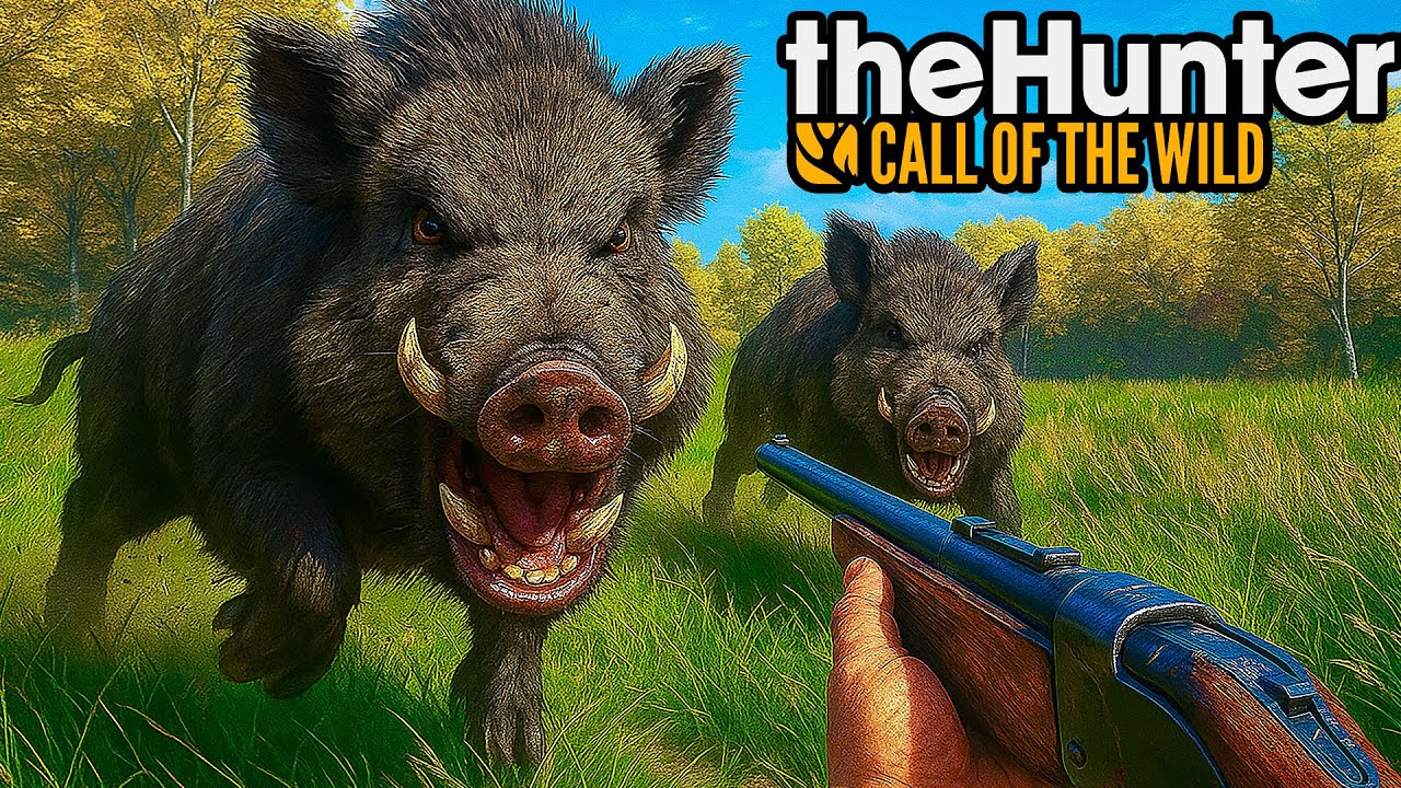 3 DEBILI PRÓBUJE UPOLOWAĆ DZIKA w POLSCE w theHunter Call of The Wild