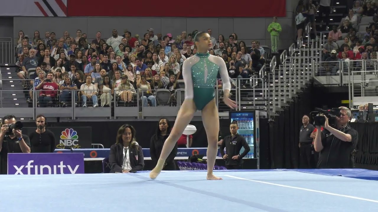 Tiana Sumanasekera - Floor Exercise - 2024 Xfinity U.S. Championships - Senior Women Session 2 Day 2