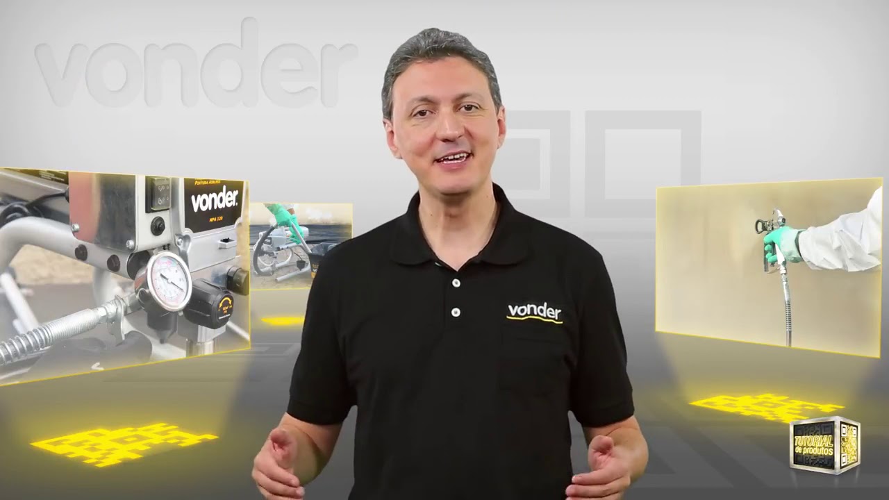 Máquina de Pintura Airless MPA 120 VONDER - Como montar !