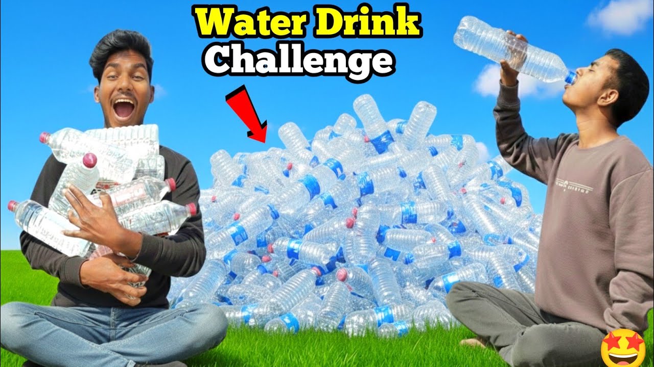 Water Drinking Challenge 🥶 l पानी पियो और जीतो इनाम 💰l Mr Zone 