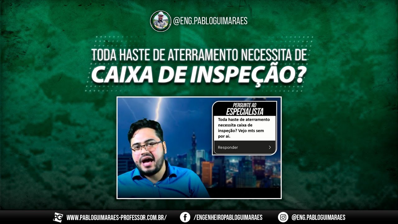 Toda haste de aterramento necessita de caixa de inspe&ccedil;&atilde;o?