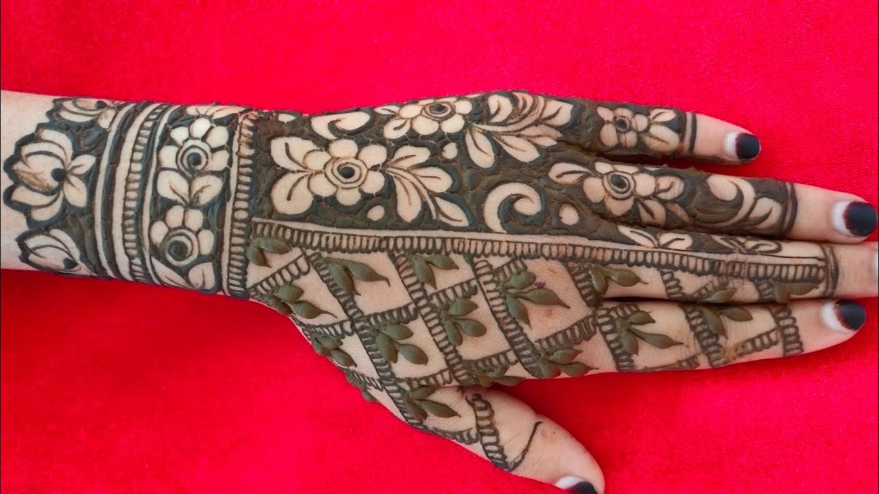 Bridal mehndi design and stylish mehndi design #hennadesign #youtubevideos ##mehndidesign