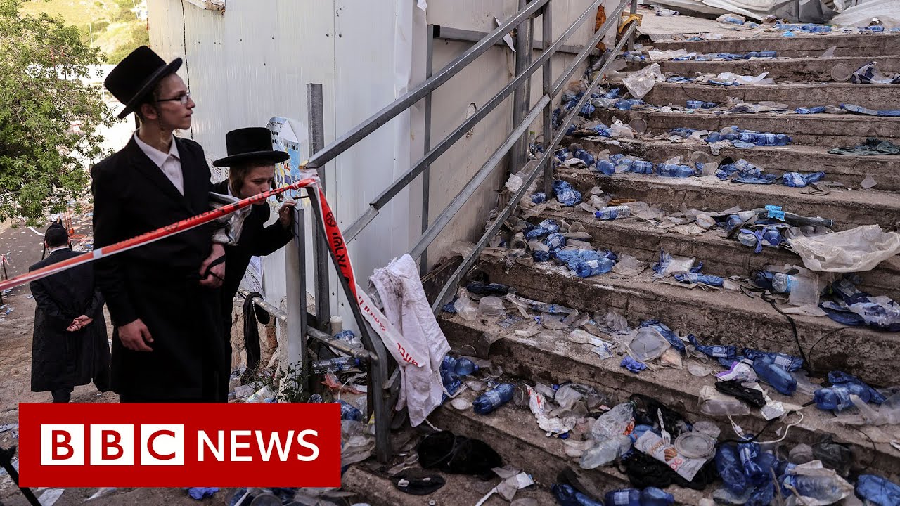 Dozens killed in crush at religious festival in Israel - BBC News