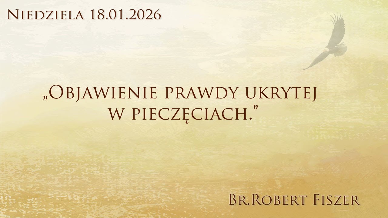 18.01.2026 Br. Robert Fiszer 