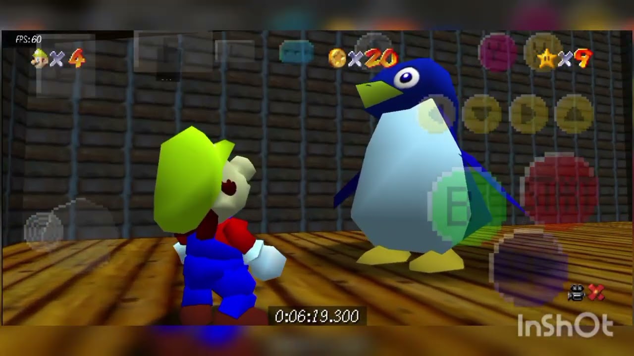 Speedrun Super Mario 64 30 stars en 30:04:800 (Que gran run) #mario64 #nintendo #speedrun 
